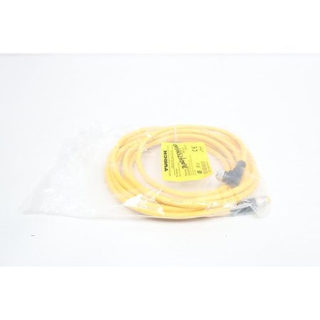 Turck Euro Fast 5M 250VAc Cordset Cable, WK45T5RS 45TS2501 WK4.5T-5-RS 4.5T/S2501
